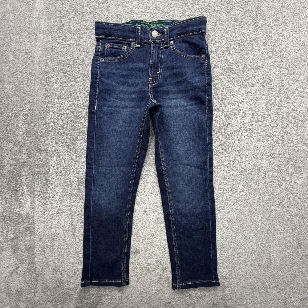 Levis 511 Slim Jeans Boys 6 Regular‎ Blue Stretch Denim Eco Performance Pants